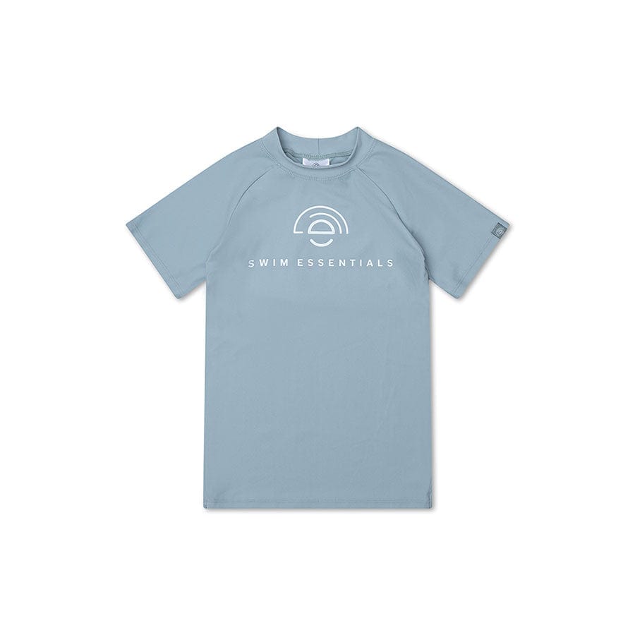 Reine Töne | Grünes UV-Badeshirt mit kurzen Ärmeln