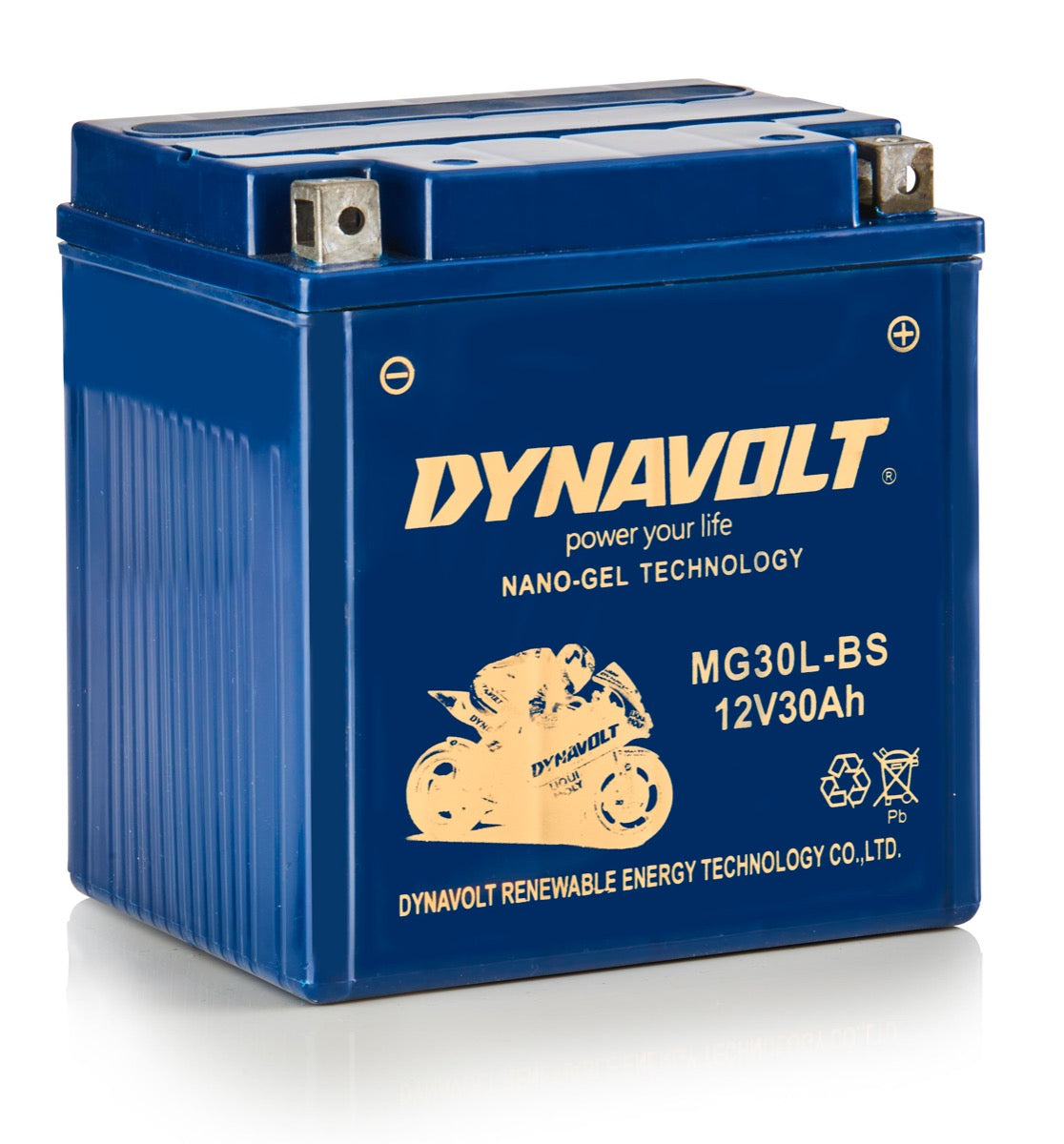 Dynavolt accu mg30l-bs (ytx30l-bs)