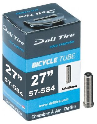 Deli Tire Inner Tube SV19 27 pouces 27,5 x 1,75 2.125 47 57-584 AV 45 mm