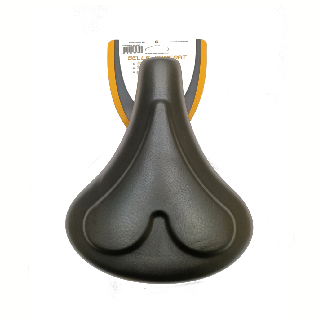 Selle Comfort Saddle Saddle City Gel Heart, sin una soga