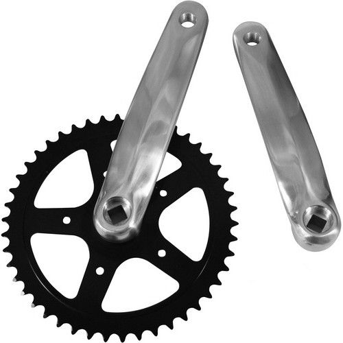 Qtcychectech QT Cycle Tech Crank Cost 44 TODS ALU 170 mm 1 8 + 3 32 0702770