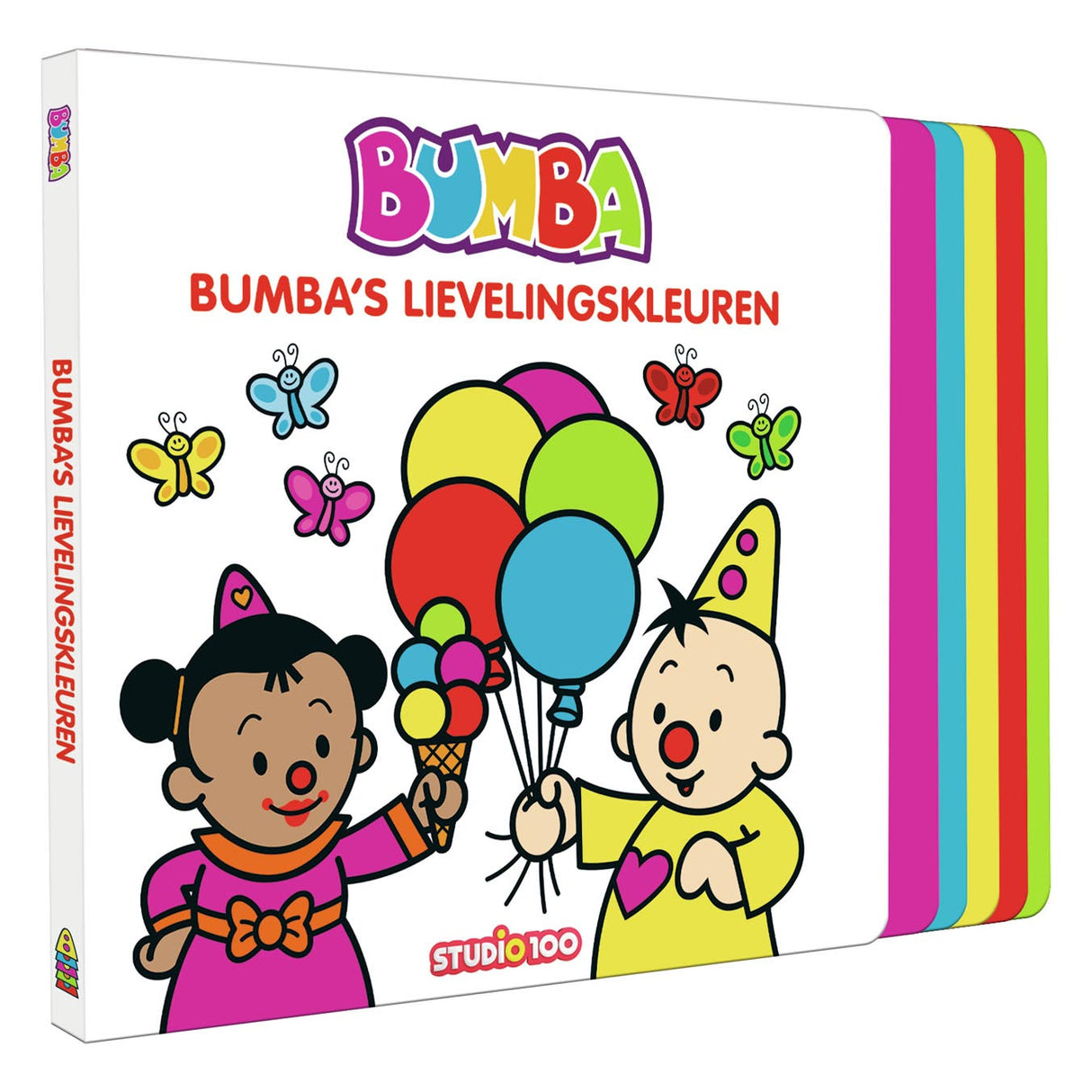 Libro de cartón de Bumba con pasos - Colores favoritos de Bumba