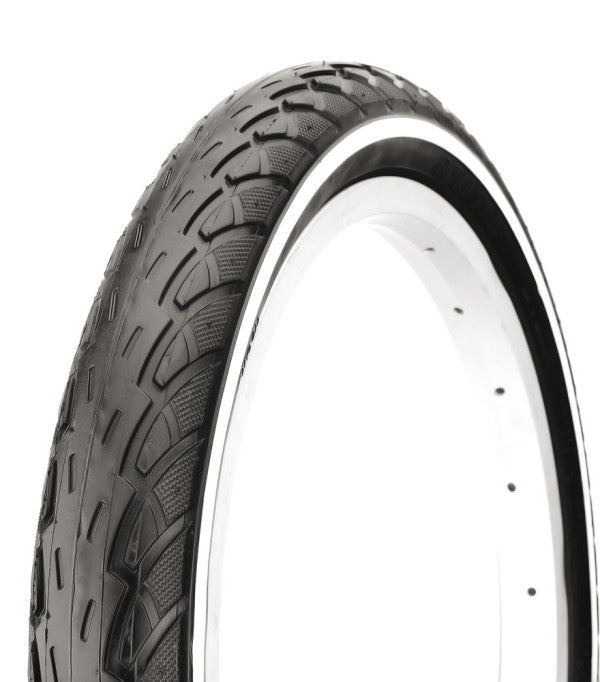 Deli tire voorvorkdeli 20x1.75 47-406 zwart reflectie