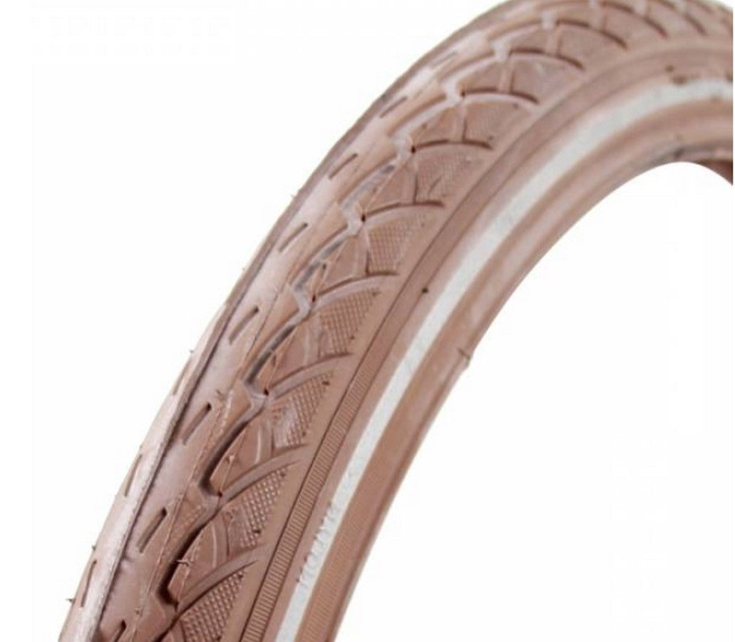 Deli tire voorvorkdeli 24x1.75 47-507 bruin reflectie