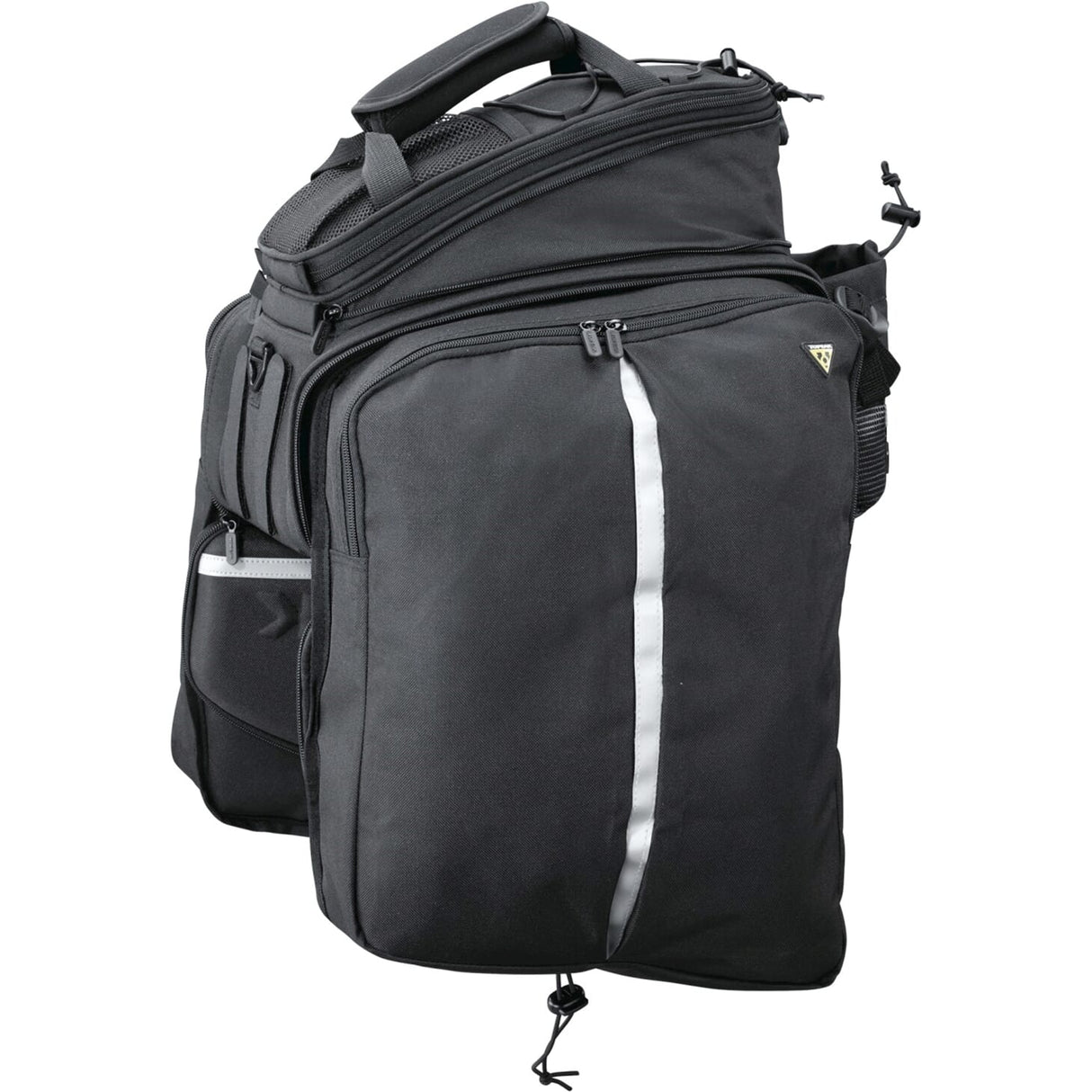 TOPEK DRAGERTAS MTS TRUNKBAG DXP BLACK, 22,6L, Velcro, résistant à l'eau, support de bouteille