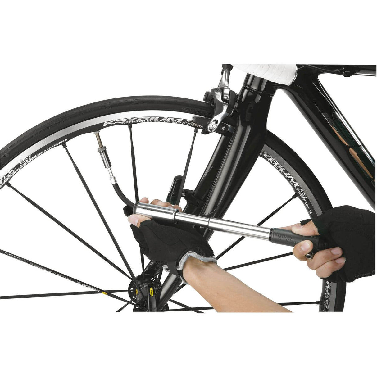 Topeak Minipomp Hybrid Rocket Black