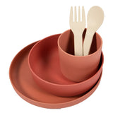 Bo Jungle BO 5-teiliger Babyse-Set CPLA Terracotta-farbig