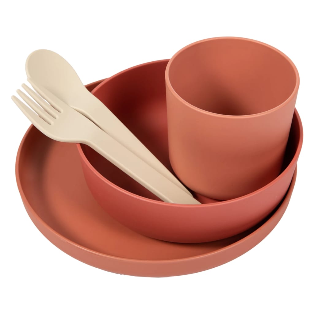 Bo Jungle BO 5-teiliger Babyse-Set CPLA Terracotta-farbig