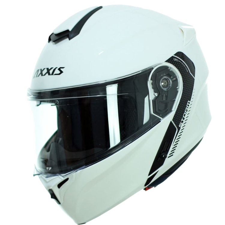 Axxis Helm Storm Solid Gloss White L