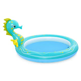 Bestway Toddler Bath con spruzzatore Sea Horse, 188x160x86cm