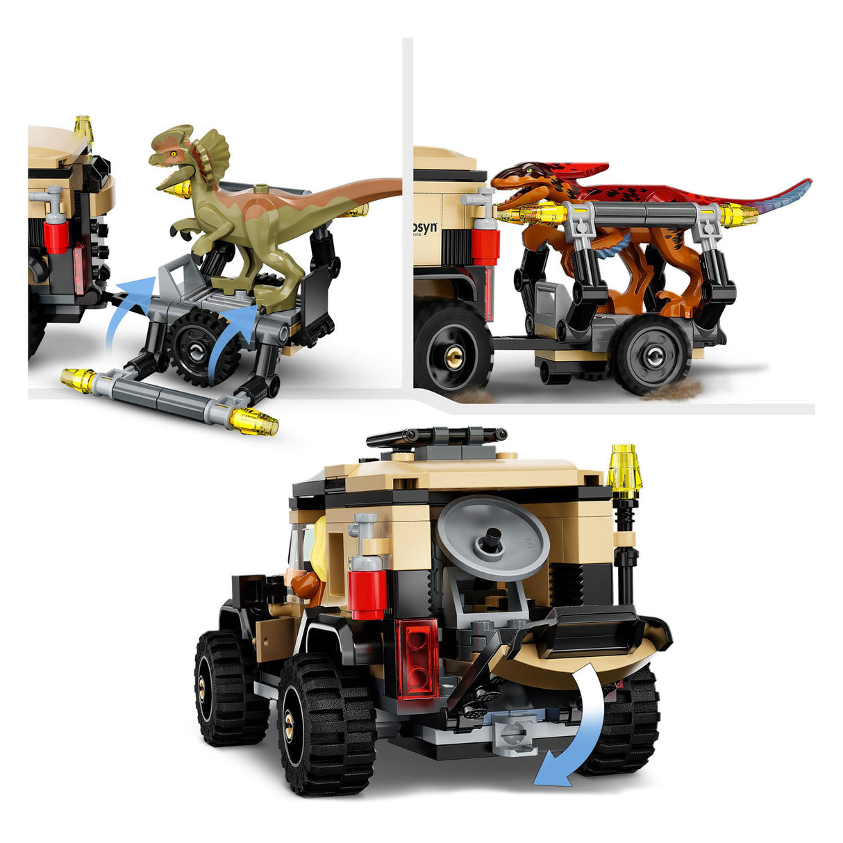 Lego Lego Jurassic 76951 Pyroraptor og Dilophosaurus Transport