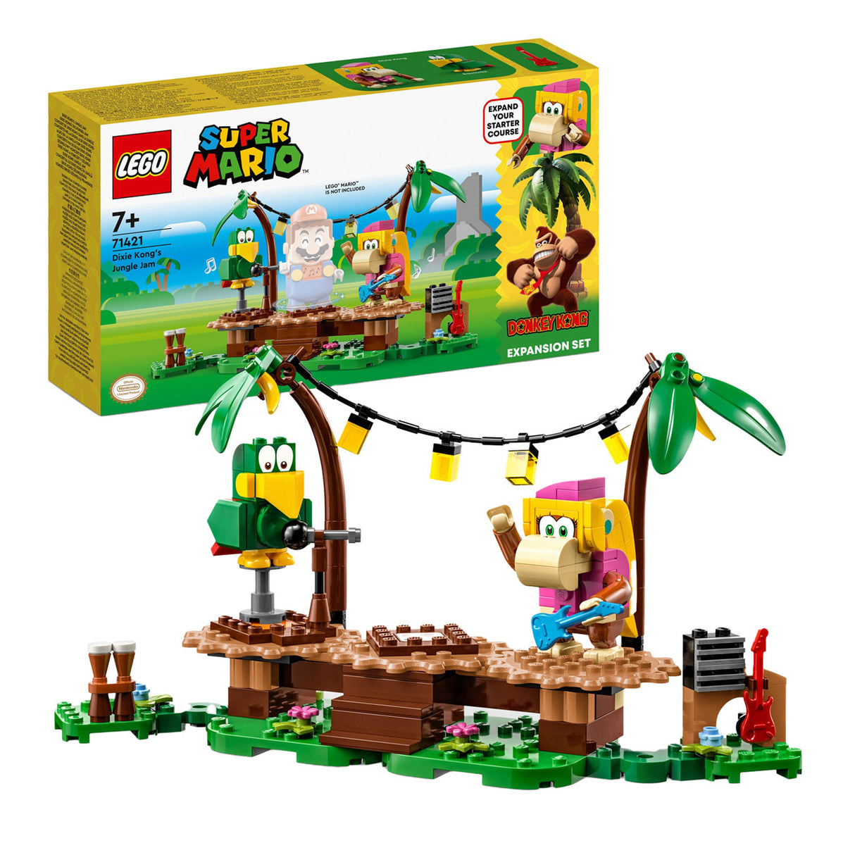 LEGO LEGO SUPER Mario 71421 Expansion set: Dixie Kongs Jungleshow