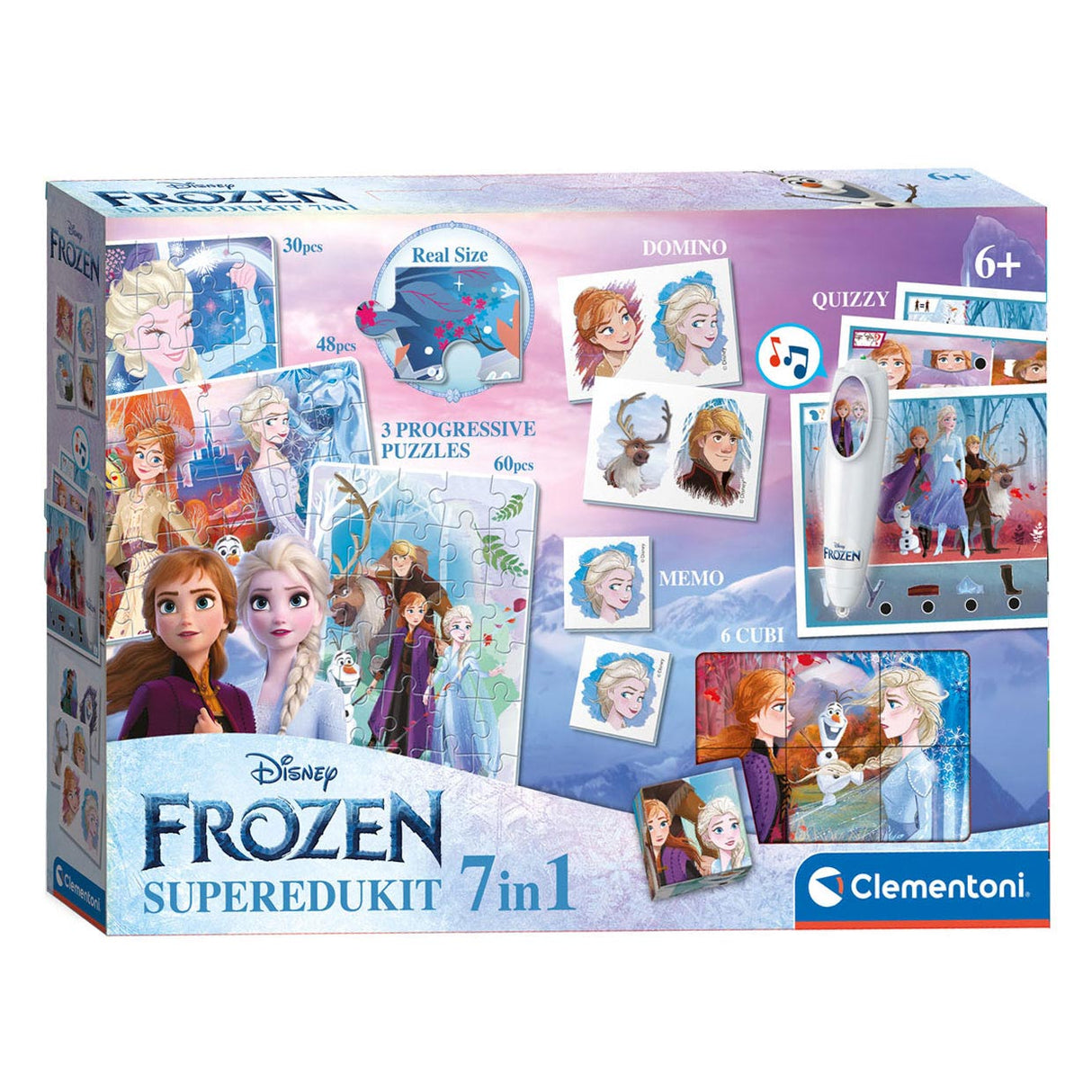 Clemento Frozen 2 Edukit, 7in1