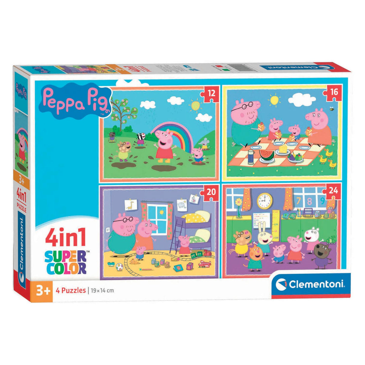 Clementoni 4in1 Puzzle Peppa Pig