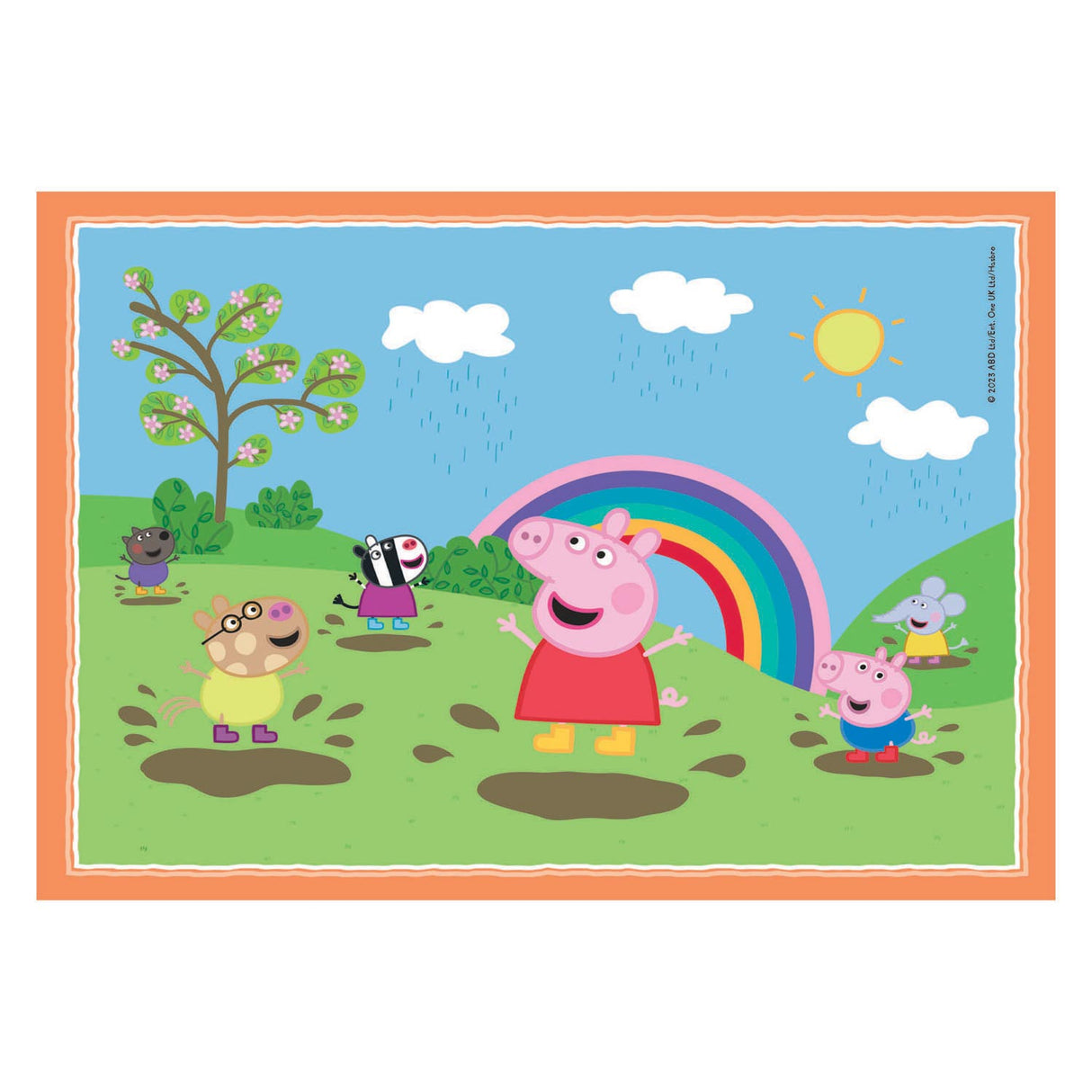 Clementoni 4in1 Puzzle Peppa Pig