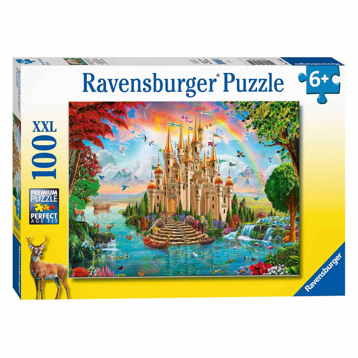 Ravensburger Fairytale -podobno grad igralne puzzle, 100. Xxl