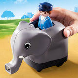 PlayMobil 1.2.3. Tren de animales 70405