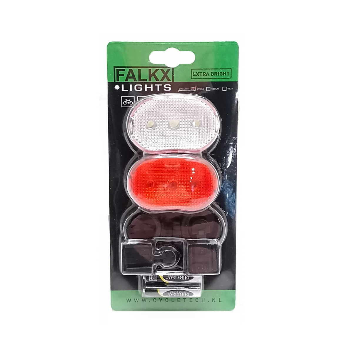 Falkx Falkx LED Lighting Set MTB, (paquete colgante).