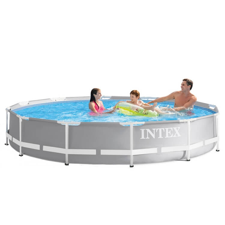 Intex Prism Crame Piscine 305 x 76 cm (sans pompe)