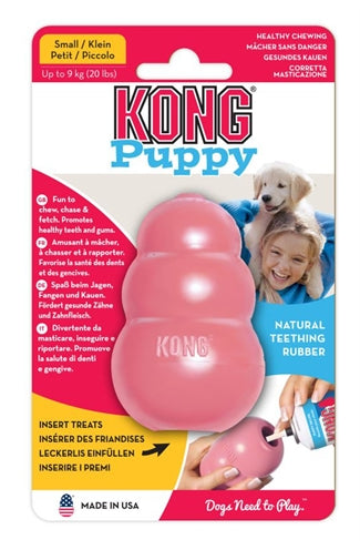 Kong Puppy roze of blauw assorti