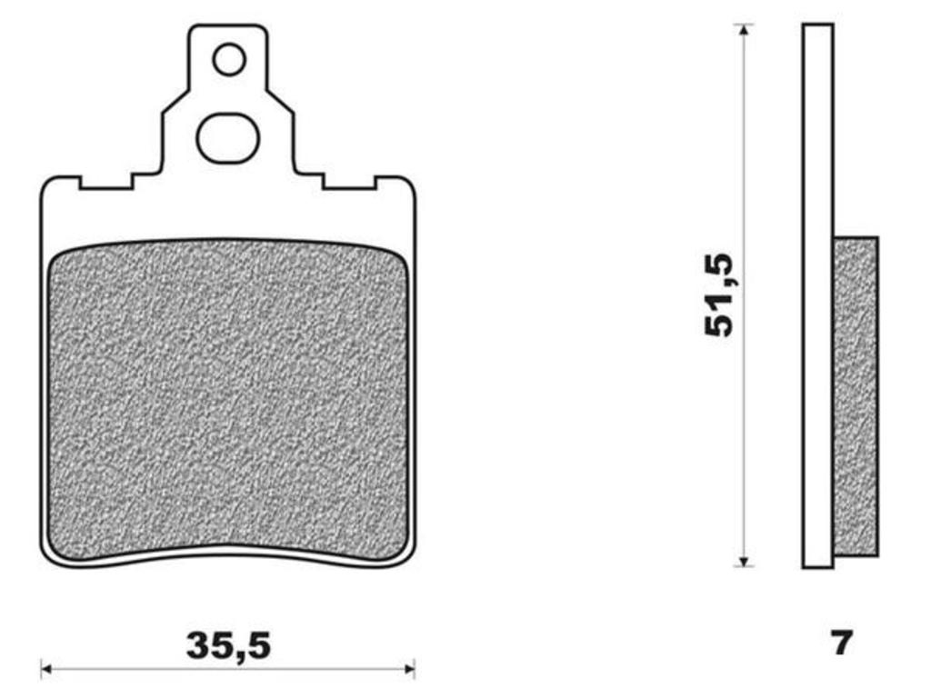 NEWFRen Bremsblock Set FD0103