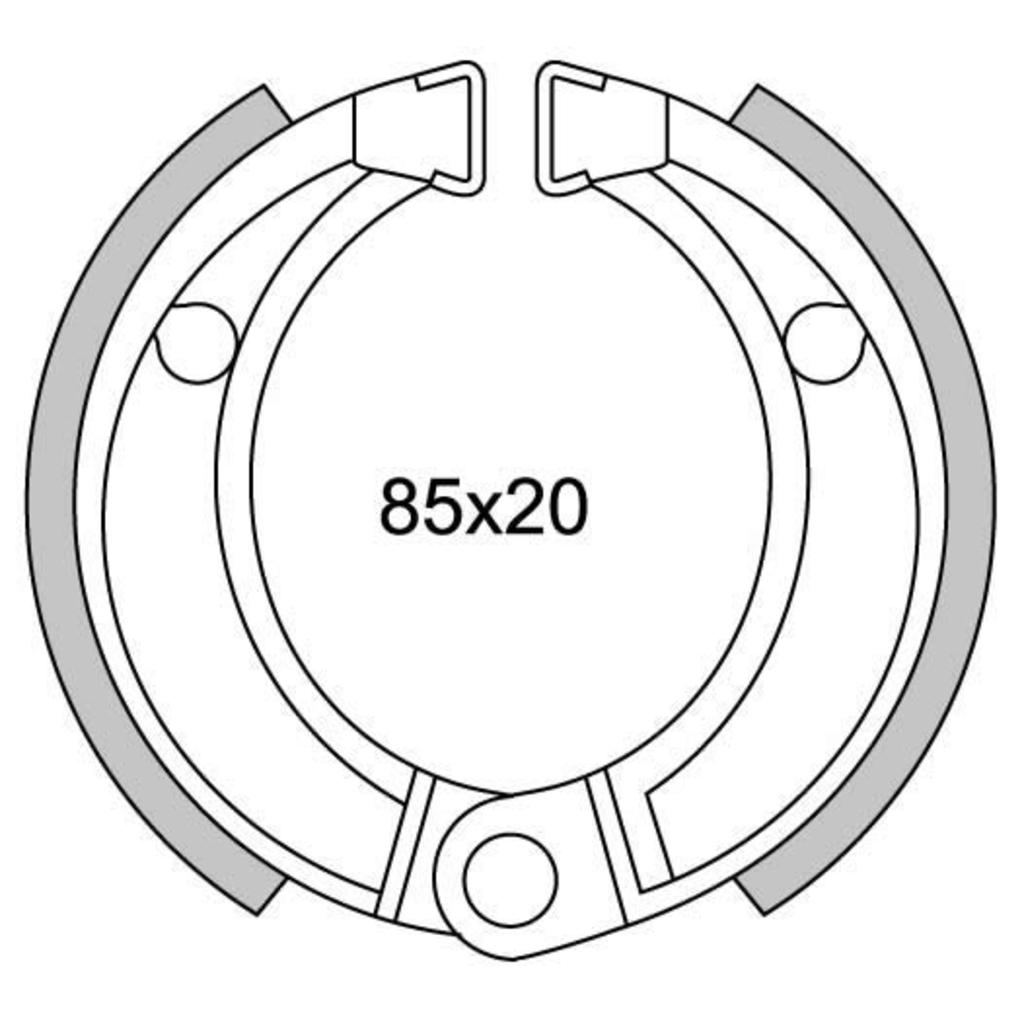 Newfren remsegmentset gf1253