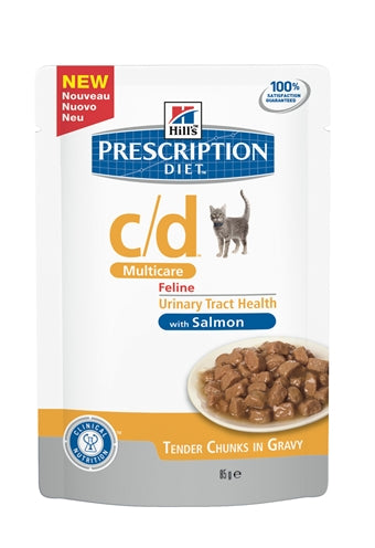 Hill's Prescription Diet's Feline C D Multicare Salmon