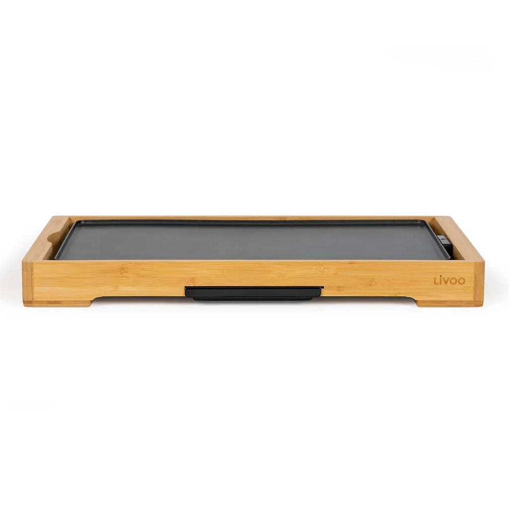 Livoo Livoo Grill 2200 W 58x30x6 cm Bambusholz farbig
