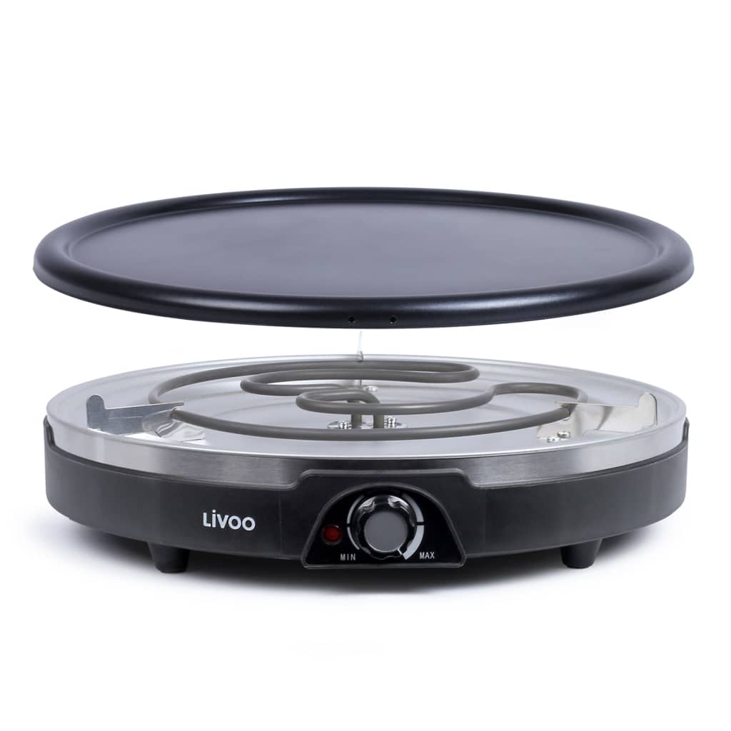 Livoo Livoo Crepe Maker xxl schwarz Ø 38 cm schwarz