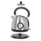 Livoo Livoo Flöte Kessel mit Temperaturregelung 1,8 l 1800 W Silberfarbe