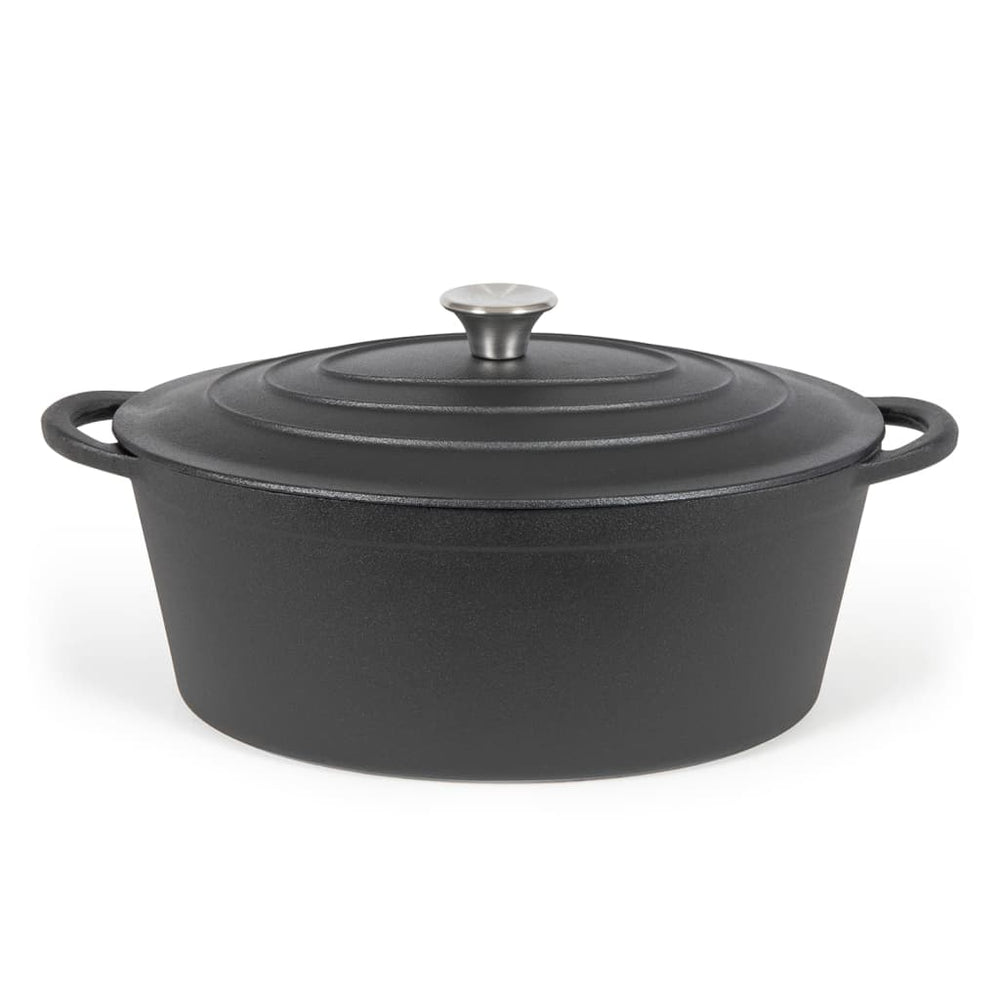 Livoo Livoo Fritting Pan Oval 7 L 34 cm Schwarz