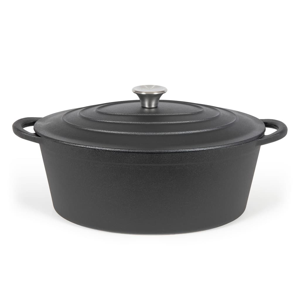 Livoo Livoo Fritting Pan Oval 7 L 34 cm Schwarz