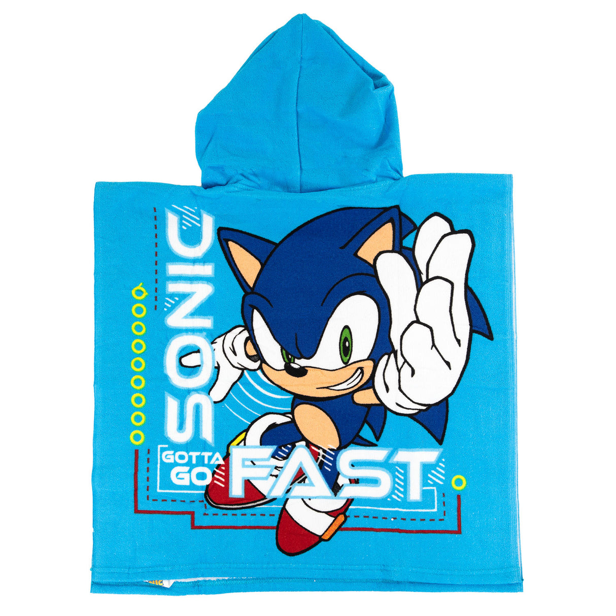 Sonic Poncho Polyester, 55x110 cm