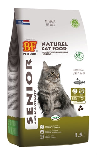 BF Petfood Cat senior vieillit Souplesse