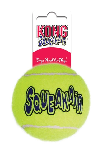 Kong squeakair tenis bola amarillo con pitido