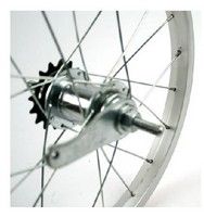 Roue arrière 16 (305) ALU Standard Brake Hub Silver