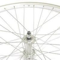 front wheel 26 (559) Alu standard fixed axle silver