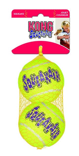 Kong Squeakair Tennis Ball Giallo con segnalino