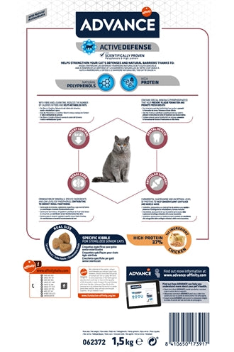 Advance Cat Sterilised Sensitive Senior 10+