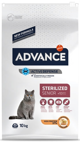 Advance Cat Stérilisé Sensitive Senior 10+