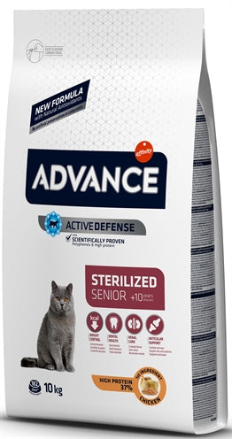 Advance Cat Stérilisé Sensitive Senior 10+