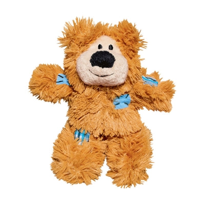 Kong Caties Softies Patchwork Bear Assorti