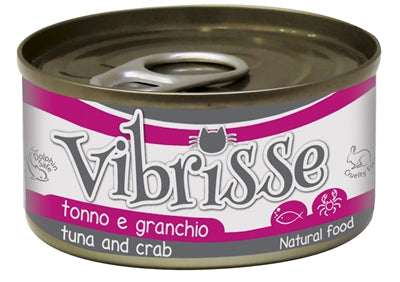 Vibrisse gato atún krab