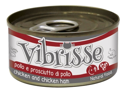 Vibrisse chat poulet jambon