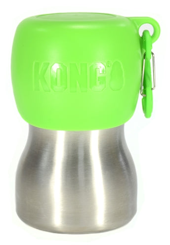 Kong H2o drinkfles rvs groen