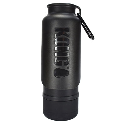 Kong H2o drinkfles thermos zwart