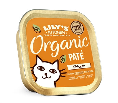 Lily's Kitchen Cat Organic Chicken Pase