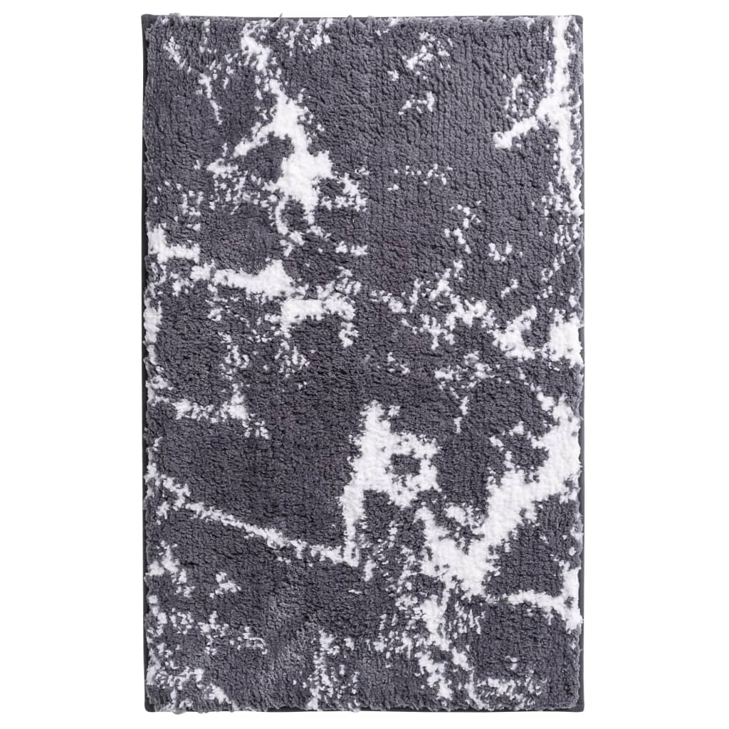 Ridder Ridder Badezimmer Matte 90x60 cm grau und weiß