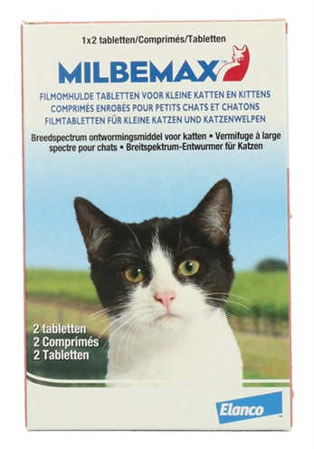 Milbemax Tablet Worming Kitten de gatos pequeños