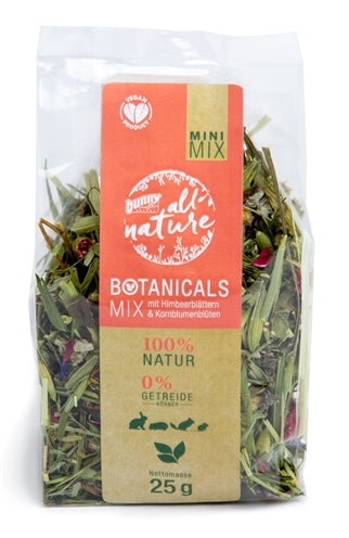 Bunny Nature Botanicals Mini Mix Malinovo listo cvetačo cvetenje